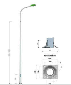 Cột Đèn Đường 6m