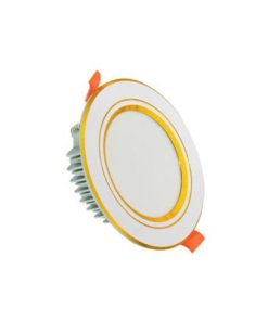 Đèn Led Âm Trần Viền Vàng 7w
