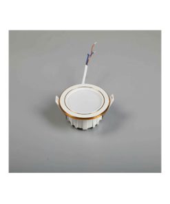 Led Downlight Đế Đúc Viền Vàng 12w